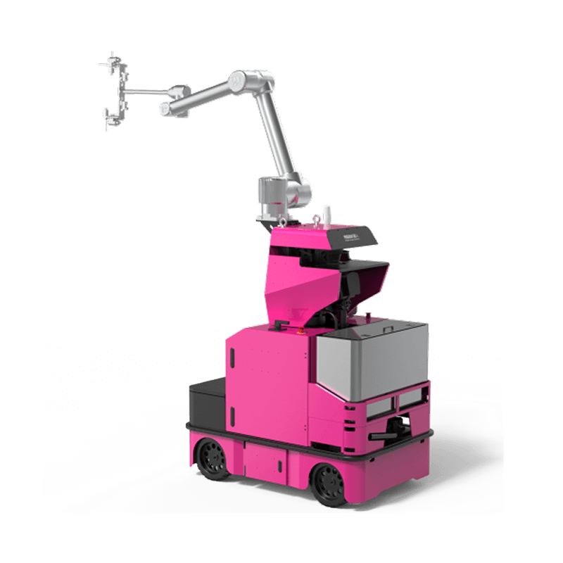 4.5-Meter Underground Garage Spraying Construction AI Robot