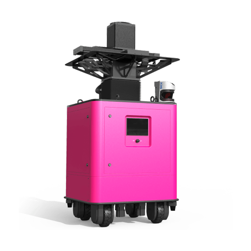 Concrete Ceiling Grinding Construction AI Robot