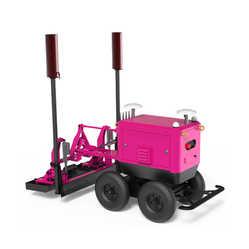 Concrete Floor Screeding Construction AI Robot