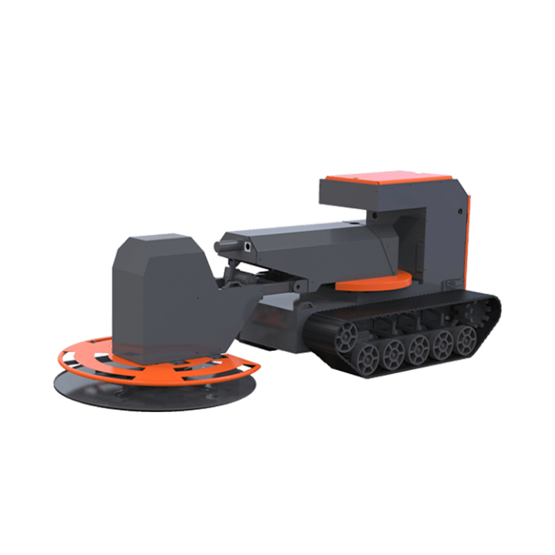 Crawler Screeding Construction AI Robot