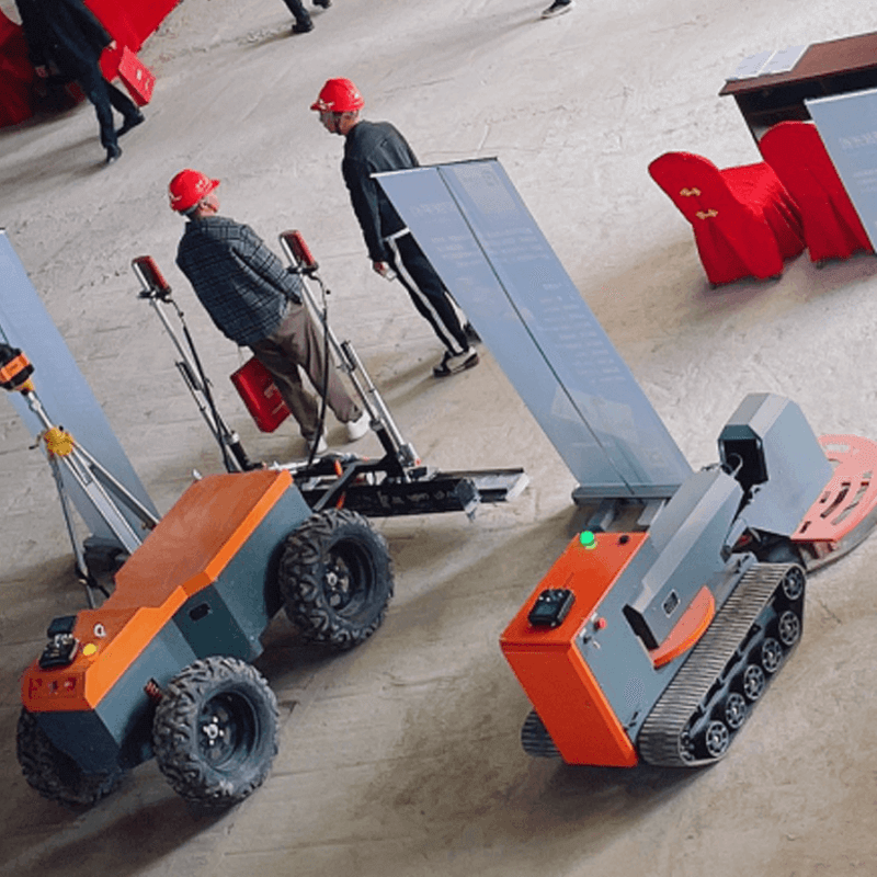 Crawler Screeding Construction Robot Crawler Screeding Construction Robot