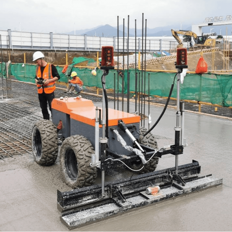 Four Wheel Laser Ground Leveling Robot Four Wheel Laser Ground Leveling Robot