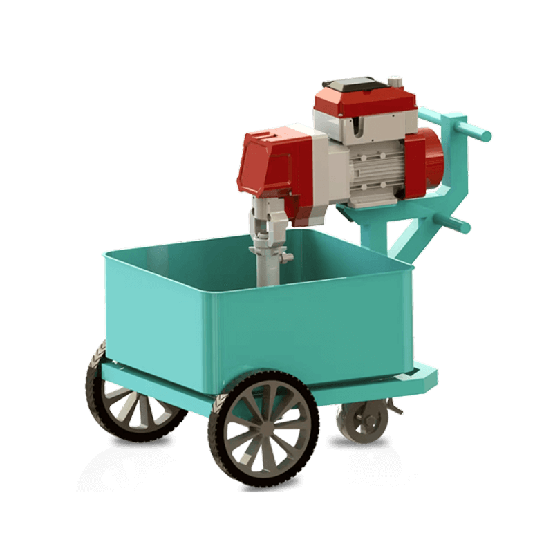 Paint Distribution Station Construction AI Robot