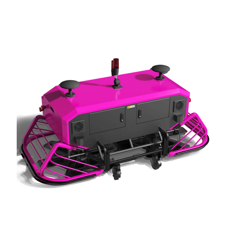 Pavement Trowelling Construction AI Robot