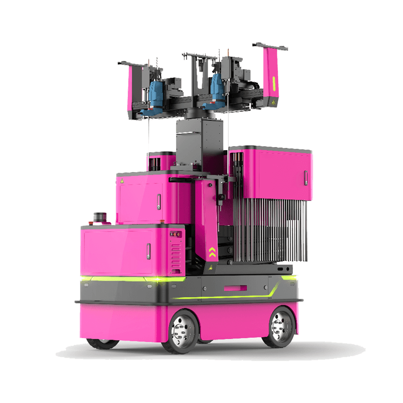 Screw Bracket Installation Construction AI Robot