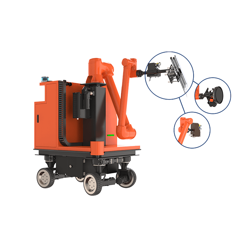 Underground Garage 4.5-meter Spraying Scraping Polishing Integrated Construction AI Robot