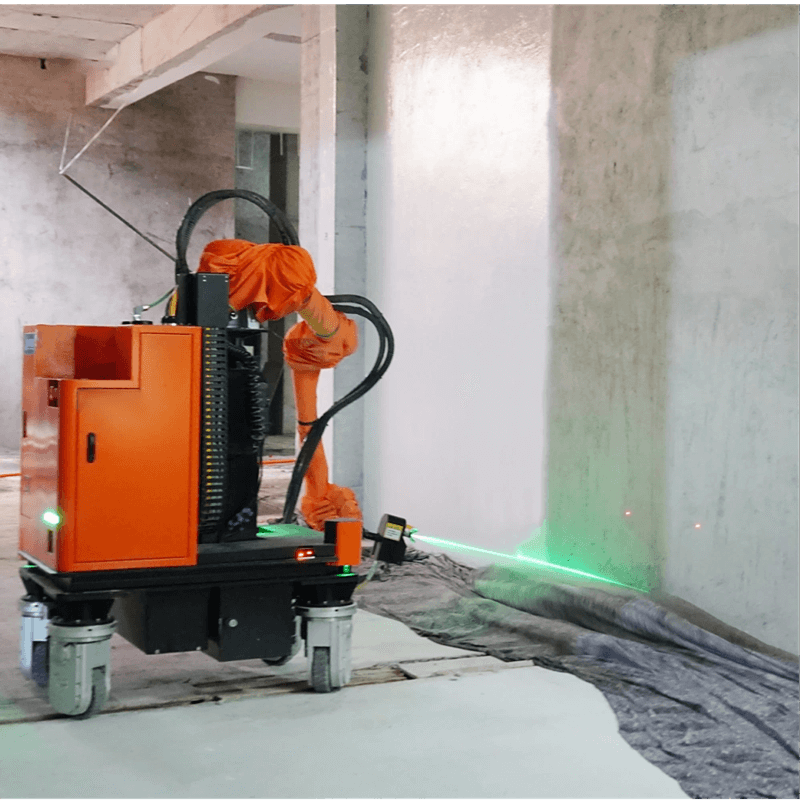 Underground Garage 4.5-meter Spraying Scraping Polishing Integrated Robot Underground Garage 4.5-meter Spraying Scraping Polishing Integrated Robot